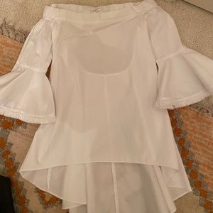 Nicholas white blouse size s